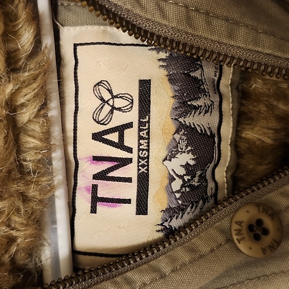 TNA Jacket, Beige, Size XXS, VGUC - Picture 4 of 7